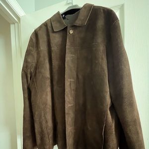 Banana Republic Factory Suede Coat